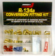 R-134a conversion fitting kit