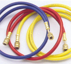 Refrigerant charging hoses